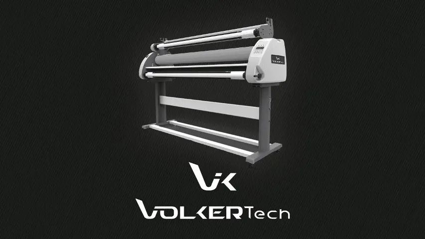 Laminadora VolkerTech: Para a laminar e Refilar adesivos - Foto 2