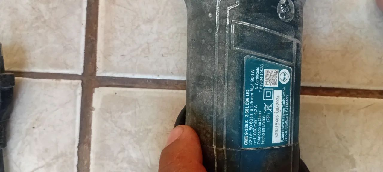 Lixadeira de 4 polegada  com regulador  de velocidade  450reais  - Foto 2