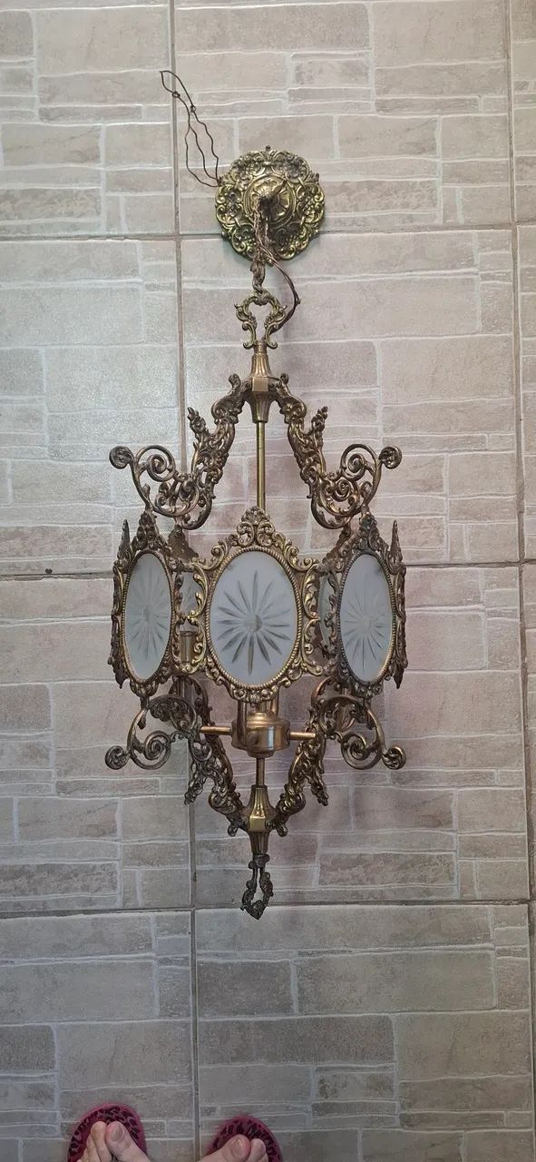 Lustre de bronze