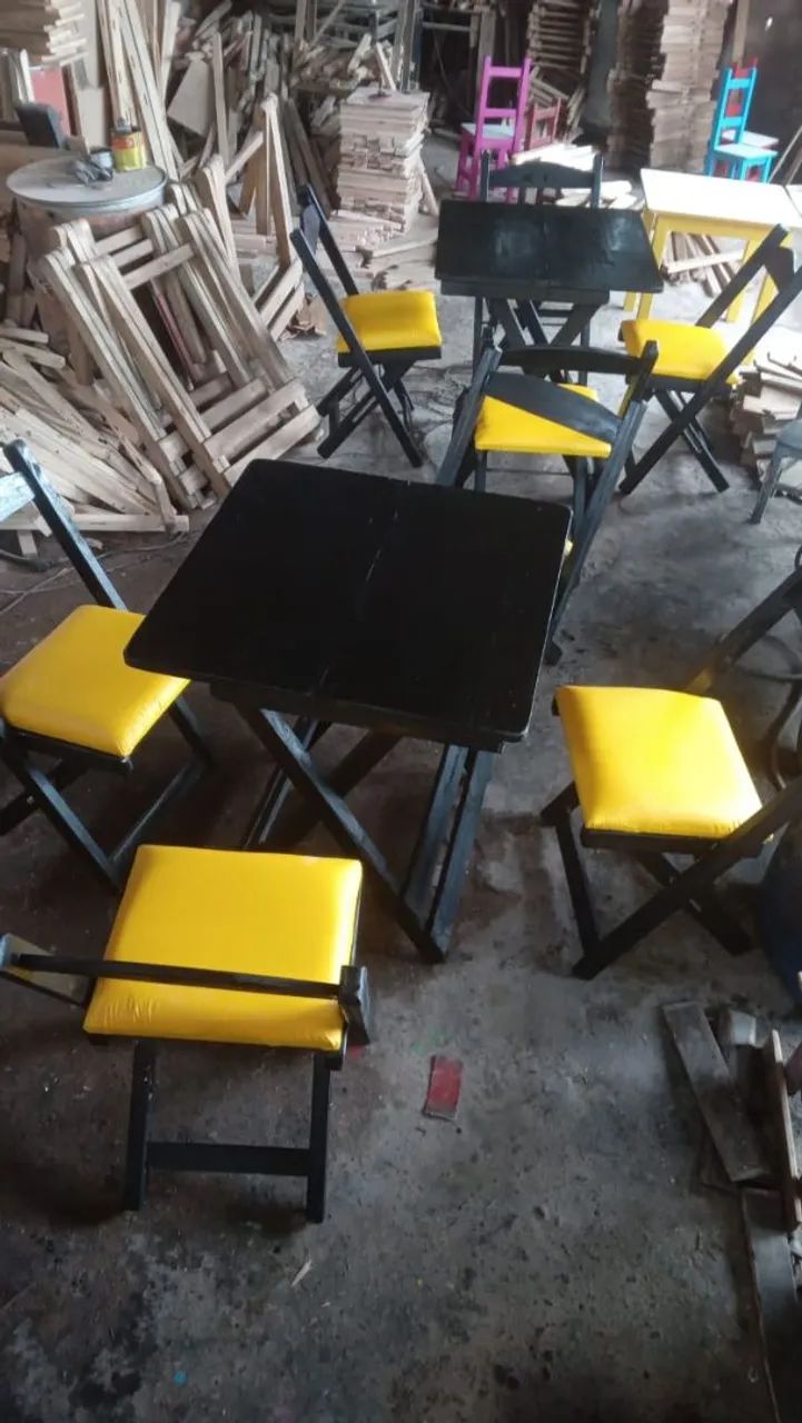 Mesas dobráveis estorfadas  - Foto 2