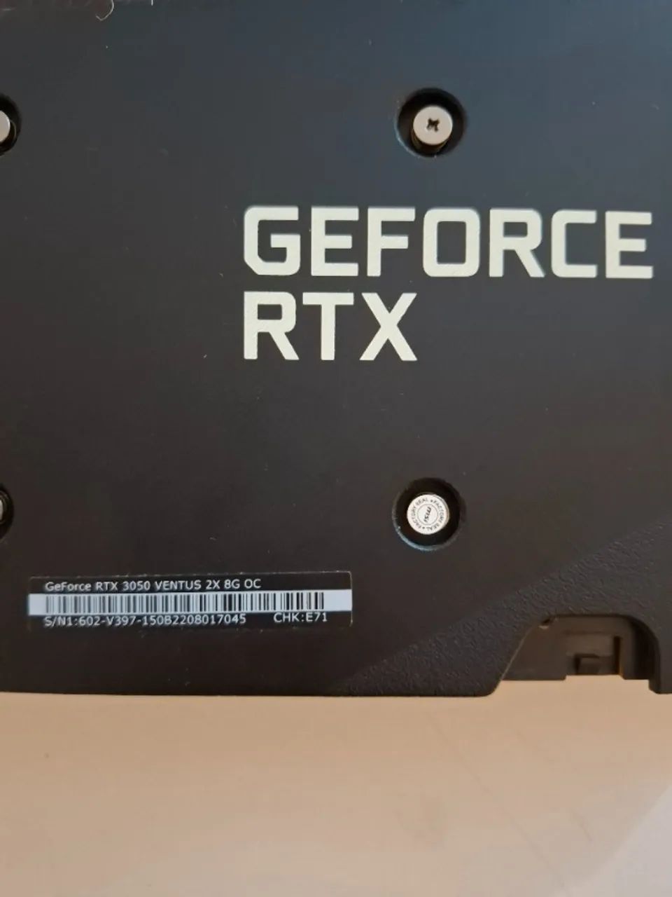 GEFORCE MSI RTX 3050 8gb - Placa de vídeo - Foto 4