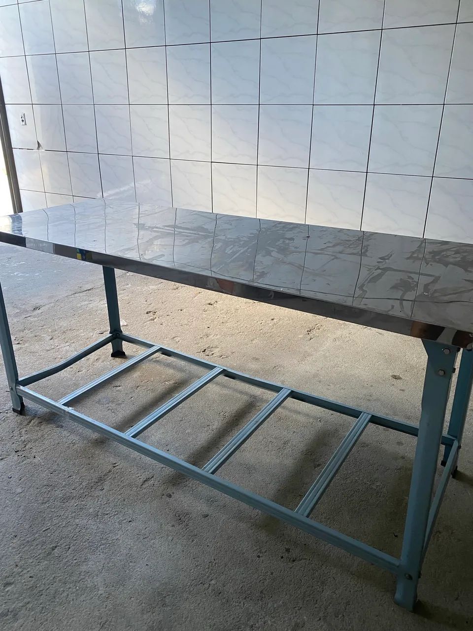 MESA DE SERVIÇO INOX  - Foto 2
