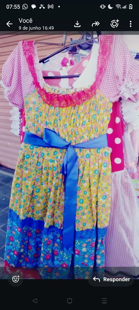 Vestido festa junina 