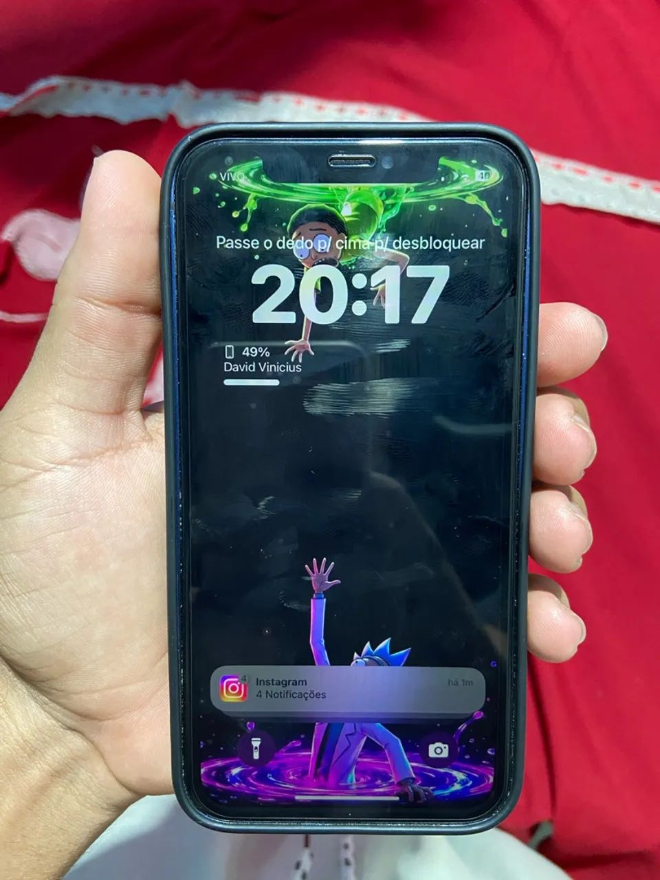 iPhone XR na carcaça do 17 pro - Foto 2