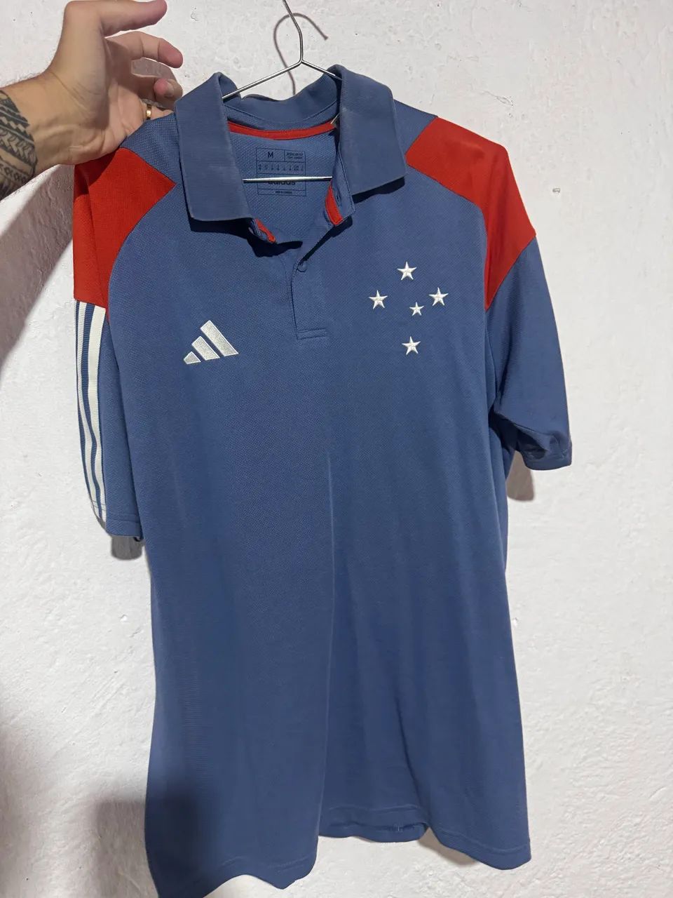 Camisa Cruzeiro de treino Polo 