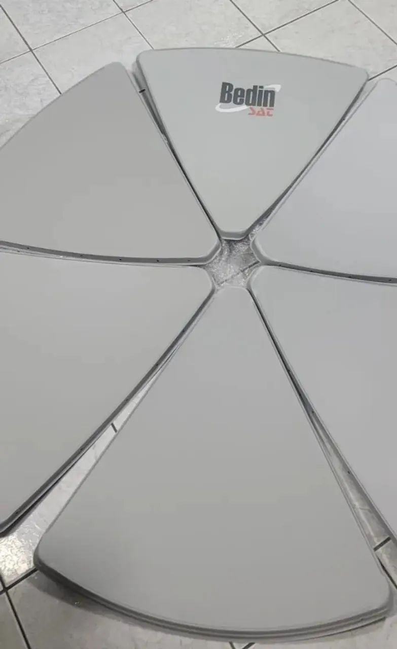 Antena Bedin Sat Chapa 1,50m Banda Ku - Foto 6