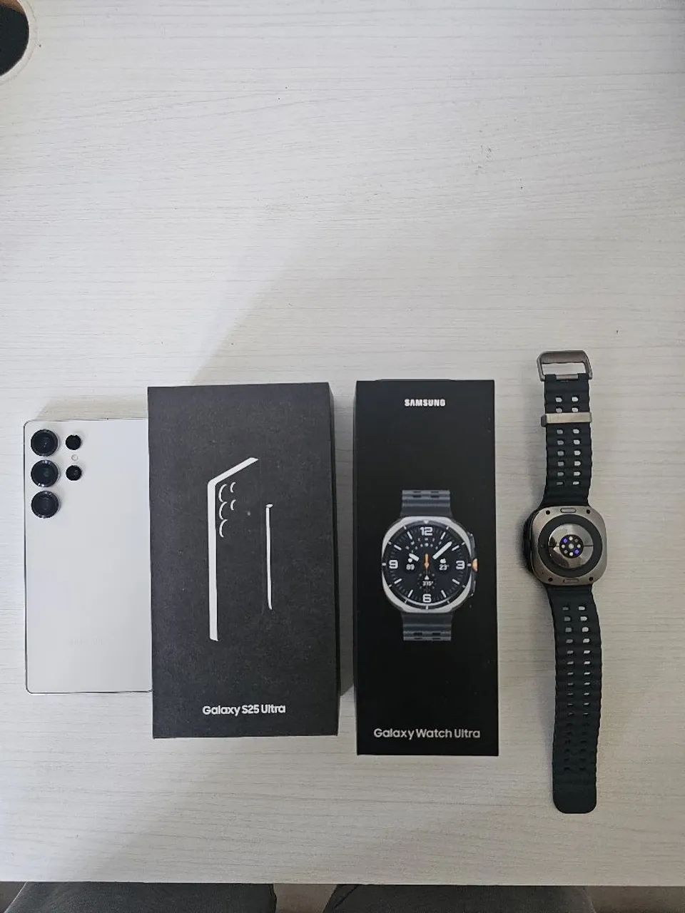 S25 ultra / Galaxy watch ultra. 