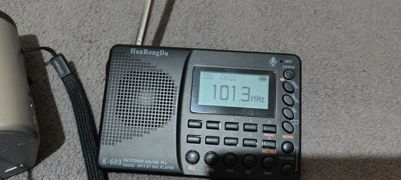 Rádio e gravador