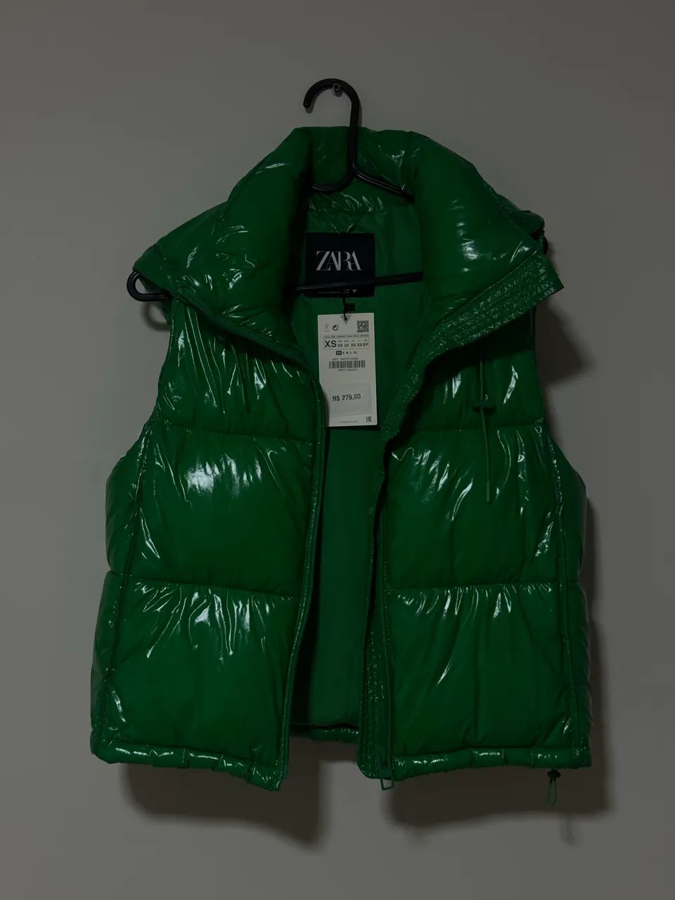 COLETE ZARA ACOLCHOADO 