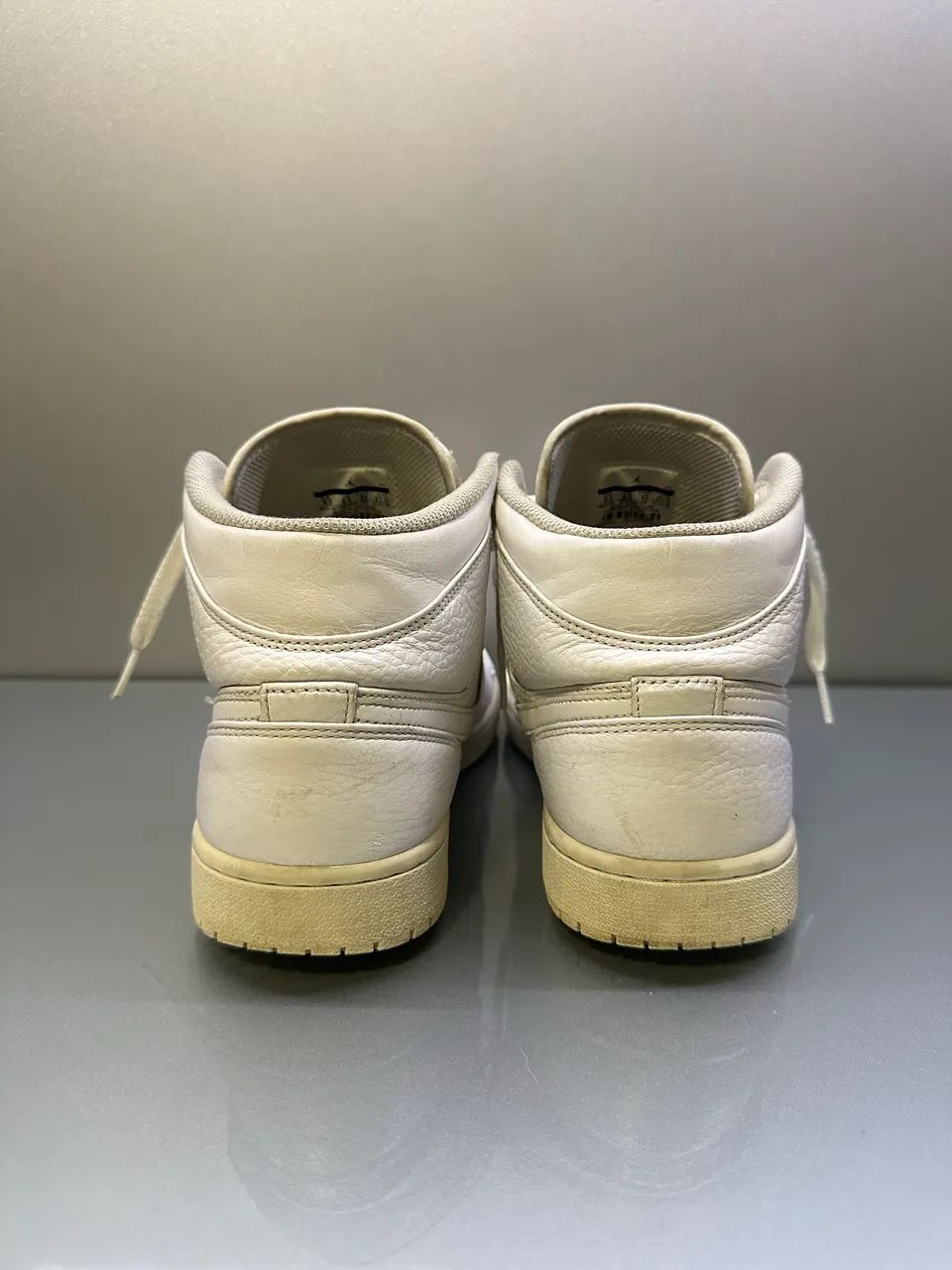 Air Jordan 1 Mid branco, original, comprado nos EUA. - Foto 4