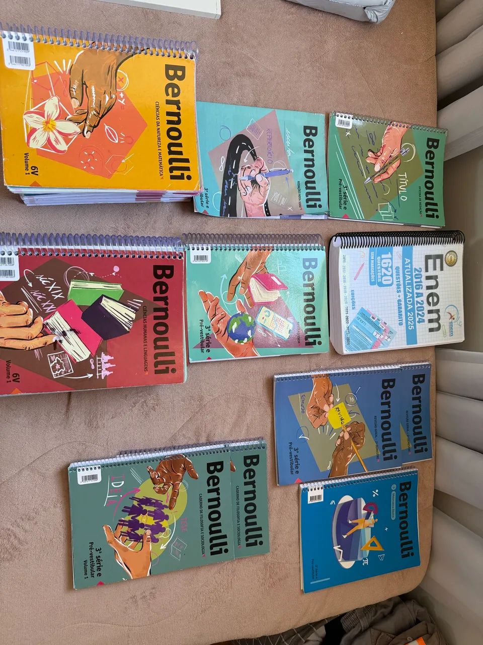 Bernoulli 2025, coletânea com 19 livros 