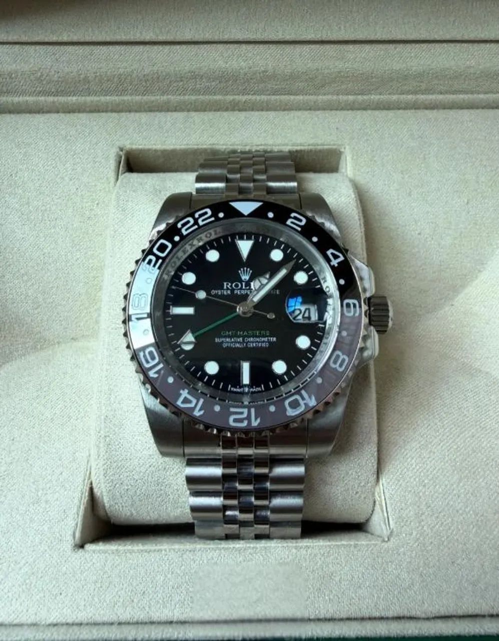 RELÓGIO ROLEX GMT MASTER II BRUCE WAYNE - Foto 5
