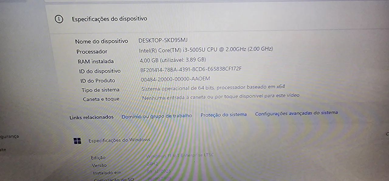Notebook Compaq i3, 4GB RAM, SSD 120 GB - Foto 3