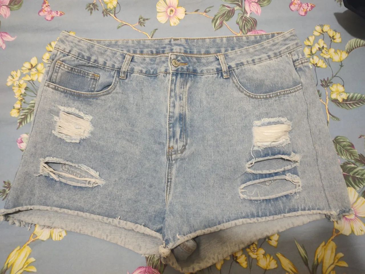 Shorts jeans 50/52 novos - Foto 5