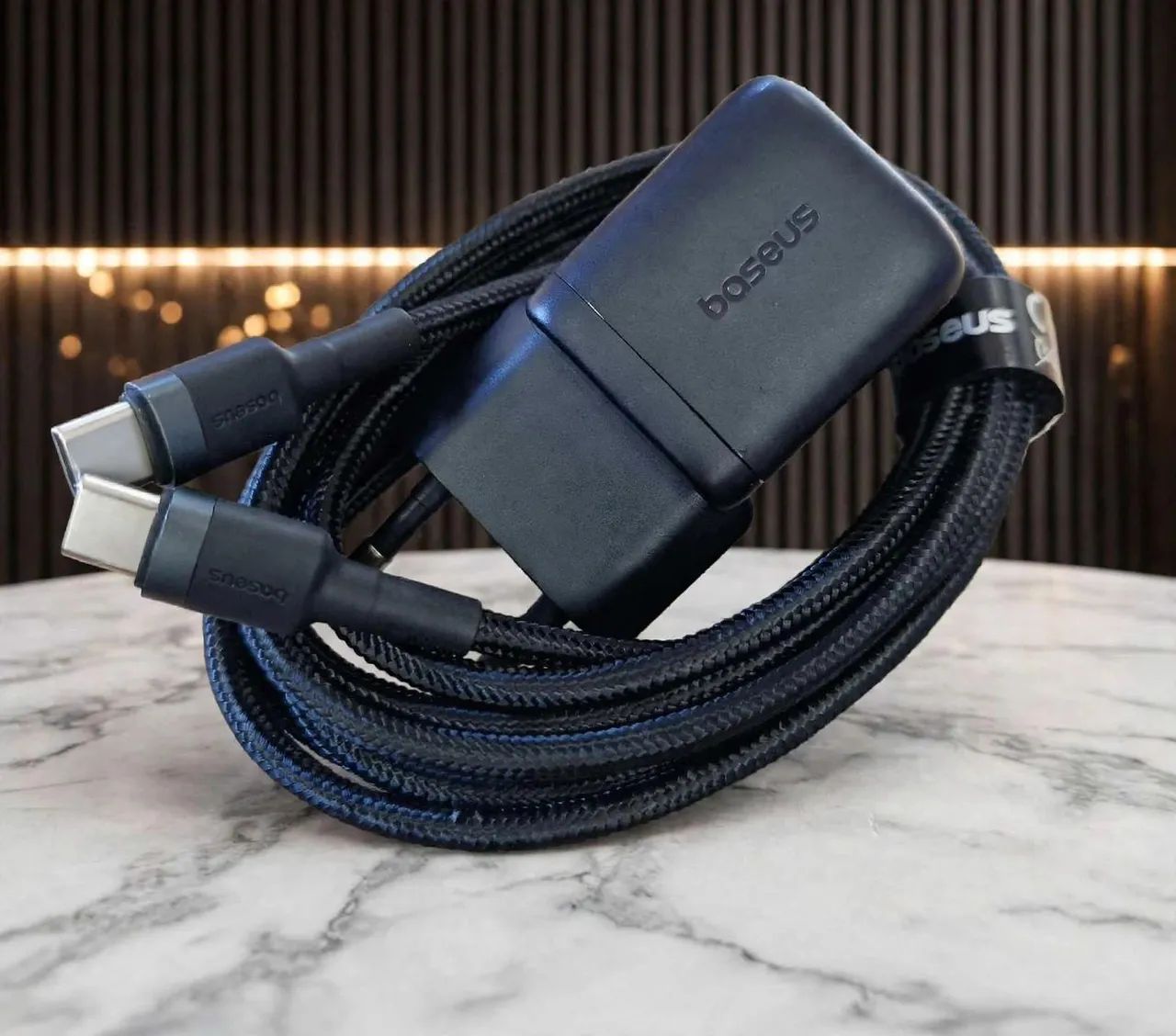 Carregador Baseus 30w Tipo-C ou Lightning 