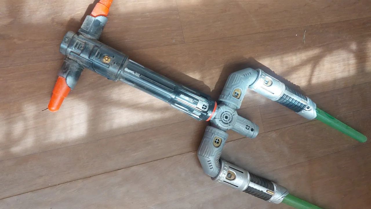 Sabre de luz Jedi Mestre Hasbro - Foto 2
