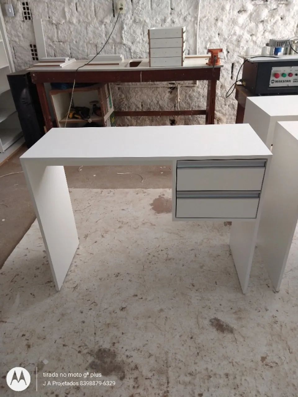 Mesa para manicure com duas gavetas - Foto 5