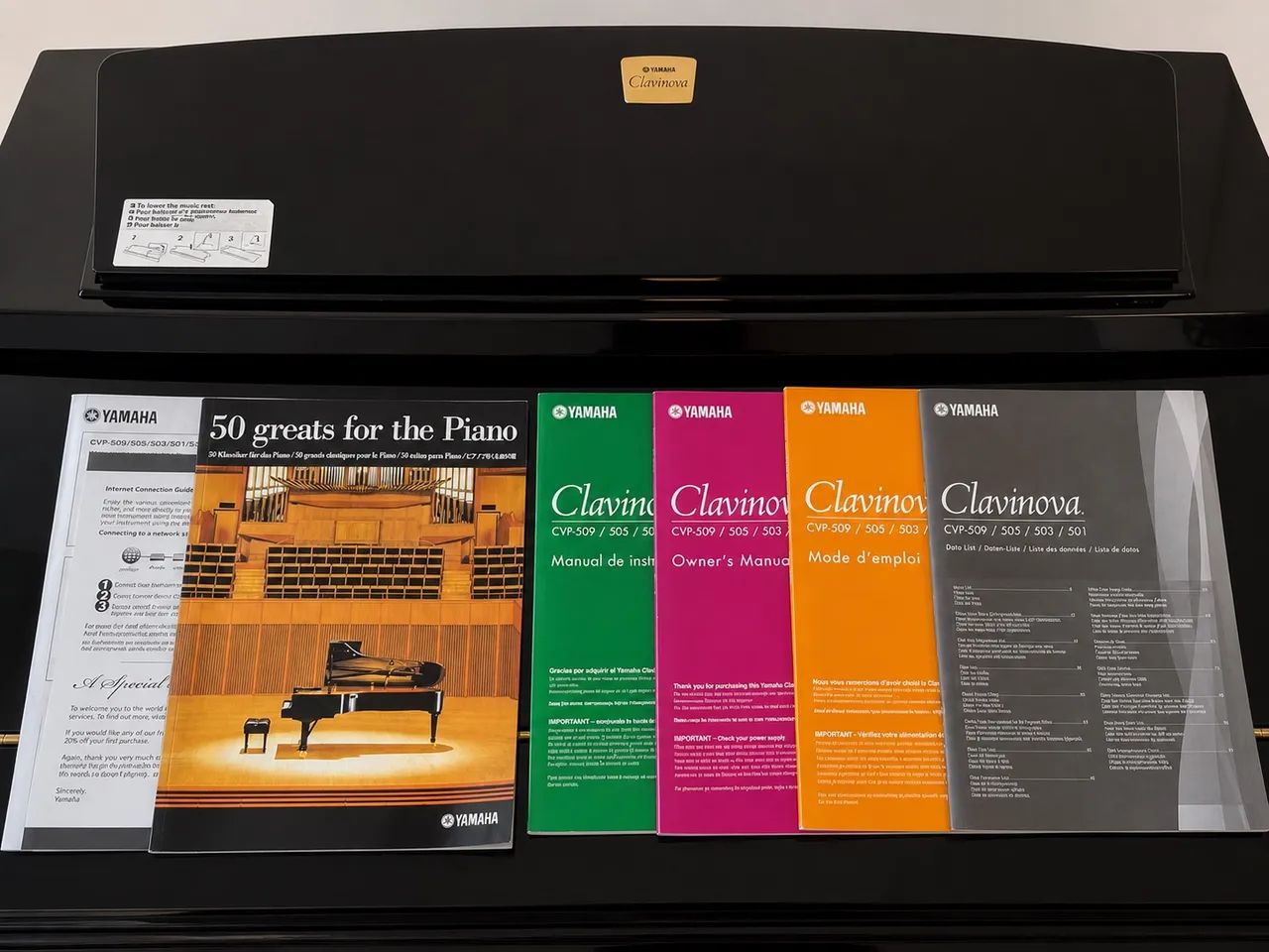 Piano Digital Yamaha Clavinova CVP-503 ? Impecável, único dono