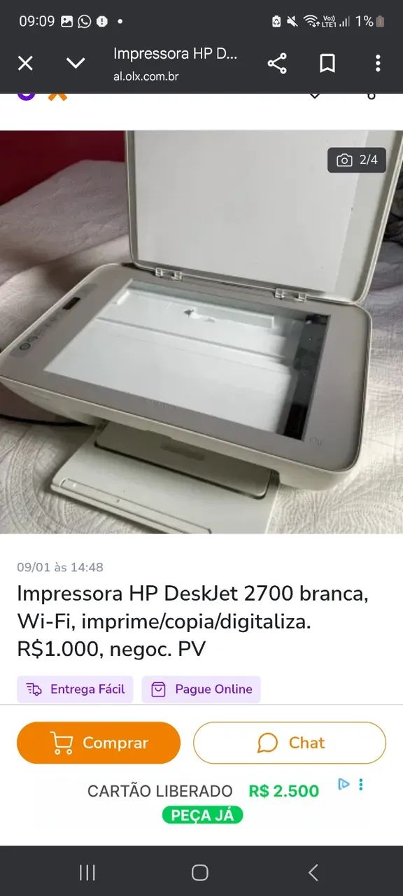 Impressora hp - Foto 2