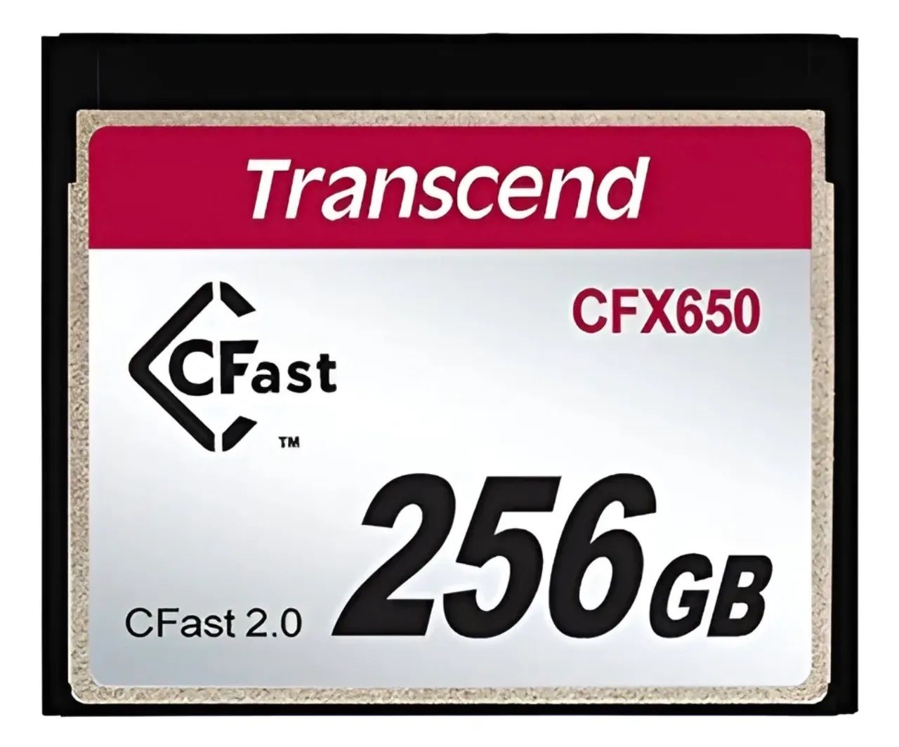 Kit 2x Cartão Cfast 256gb Transcend Blackmagic Pocket 6k