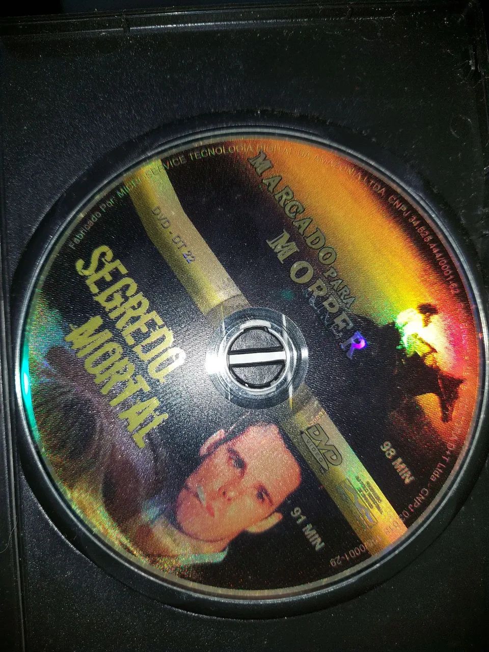 Dvd Marcado Pará Morrer e Segredo Mortal , original - Foto 3