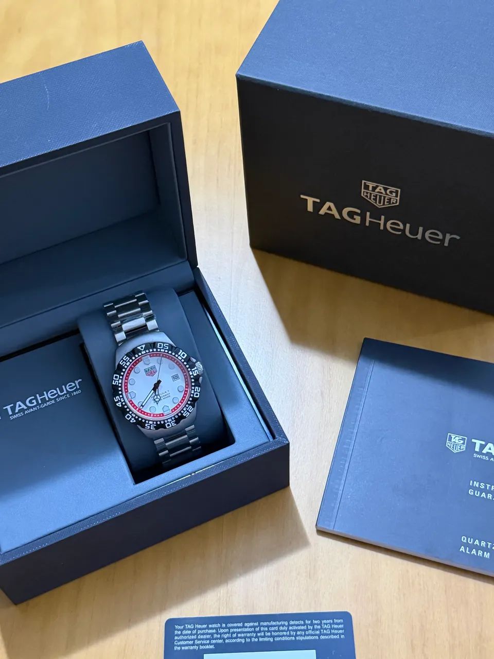 Relógio Tag Heuer Fórmula 1 Completo na caixa
