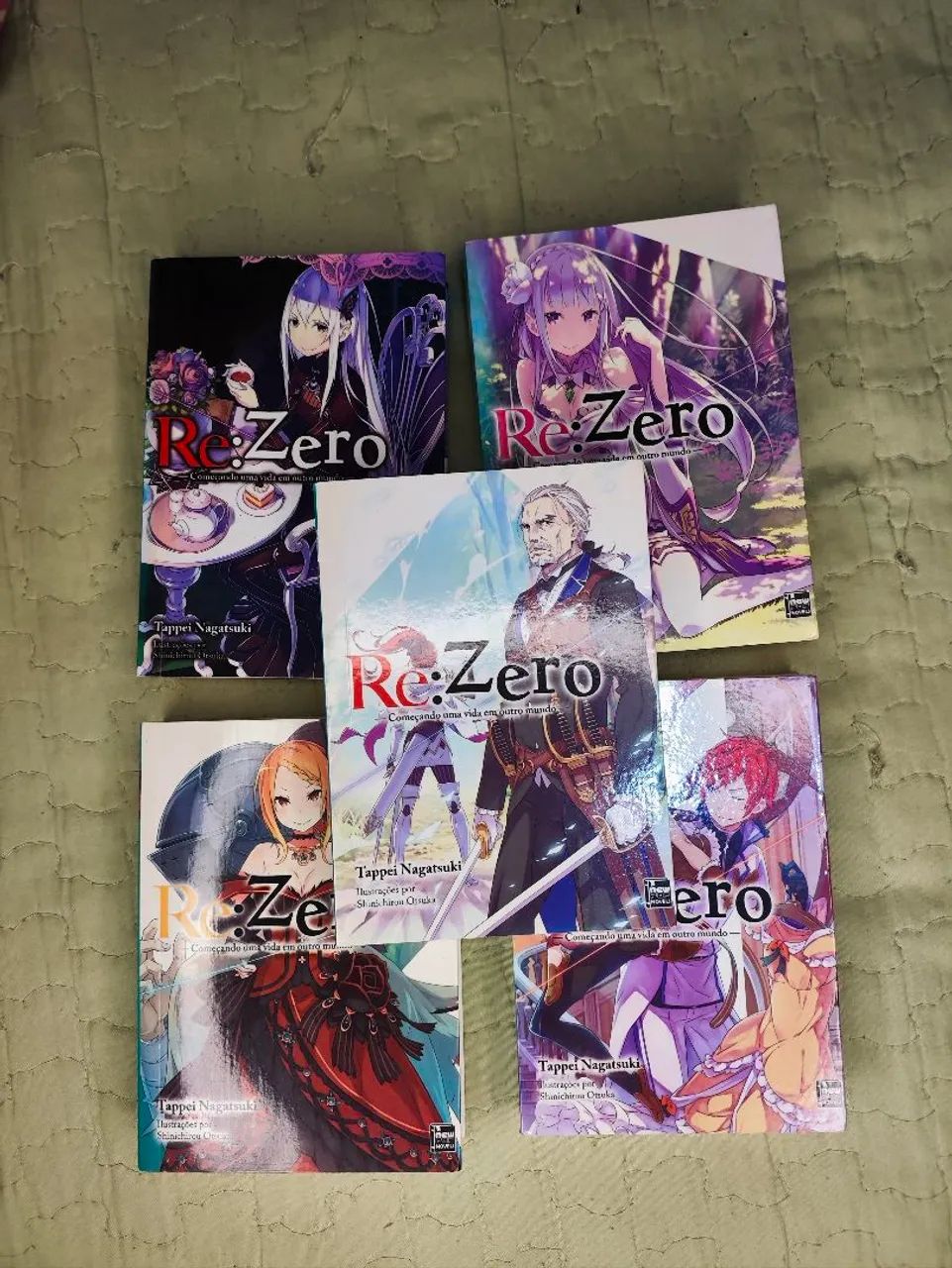 Vendo novels de re zero 30 cada