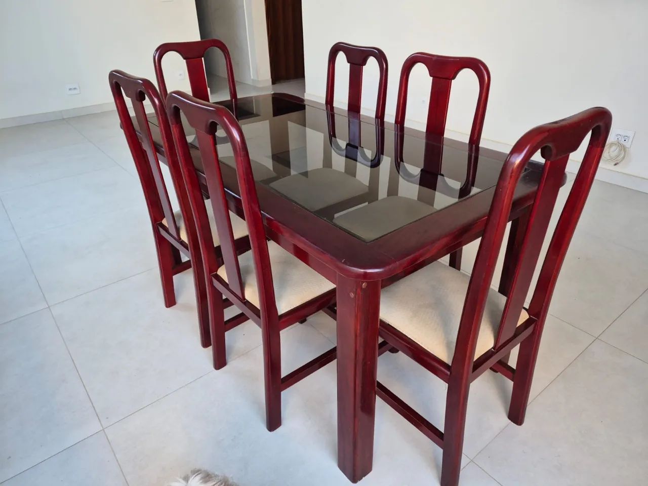 Mesa com 6 cadeiras - Foto 4
