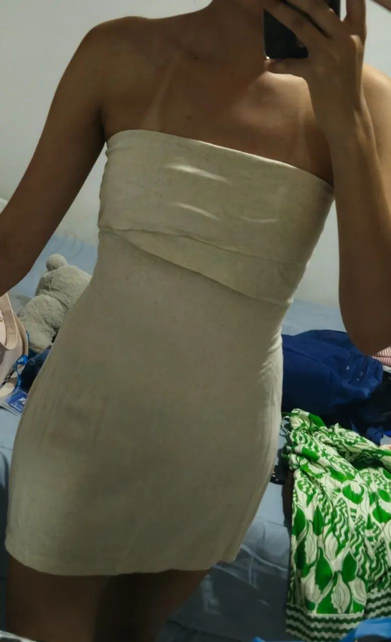 Vestido curto renner