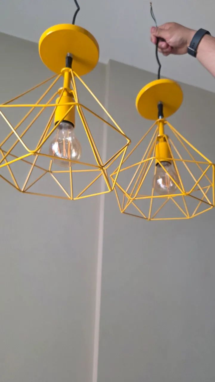 Luminárias pendentes - par - Foto 4
