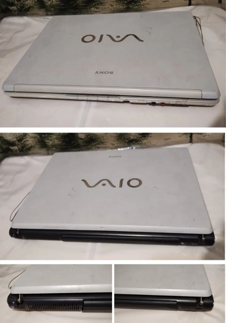 Cód.18) 1un. Notebook Sony Vaio PCG 7H2L usado defeito sucata retirada de peças - Foto 2