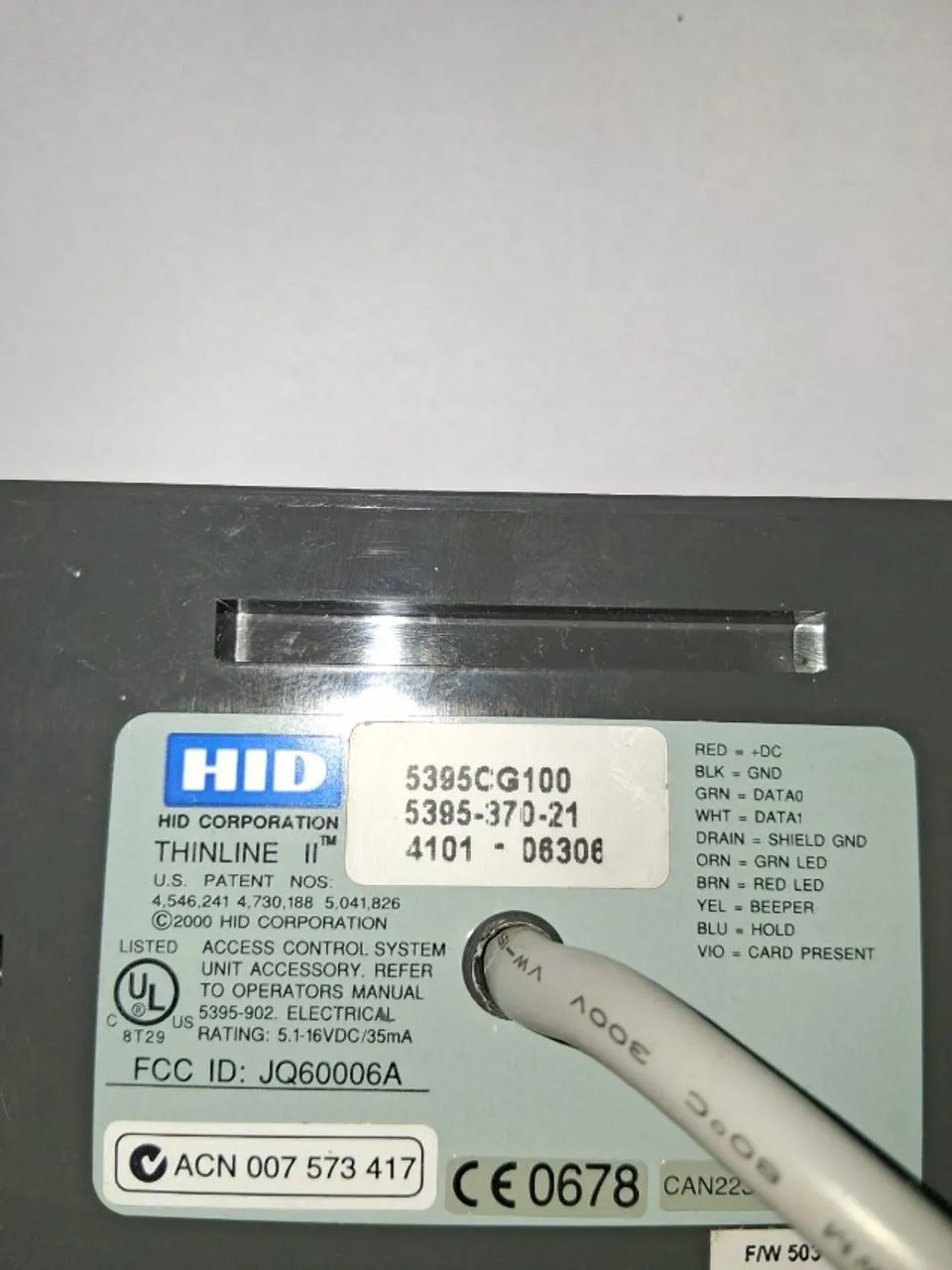 controle de acesso Interruptor De Parede De Proximidade Hid Thinline - Foto 4