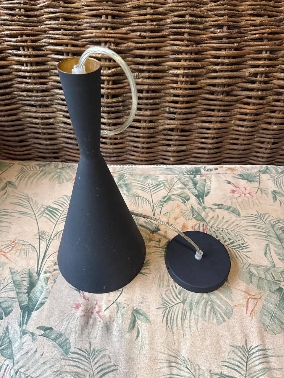 luminária pendente de estilo moderno