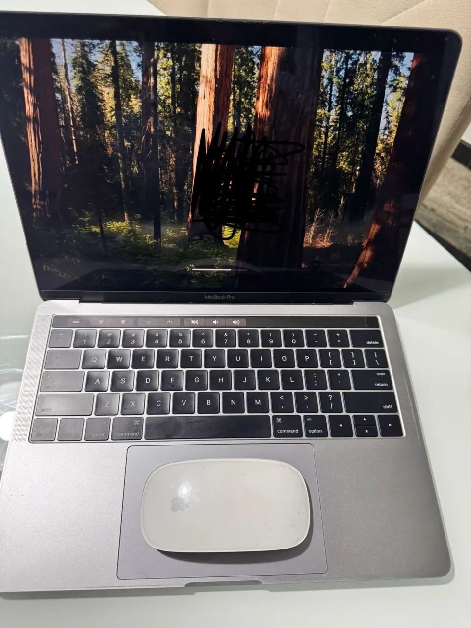 M*m様 【美品】MacBook Pro 13inch 256GB シルバー/初 Macbook Pro A1706 13'' Corei5 8gb 256gb Touch Bar - Silver