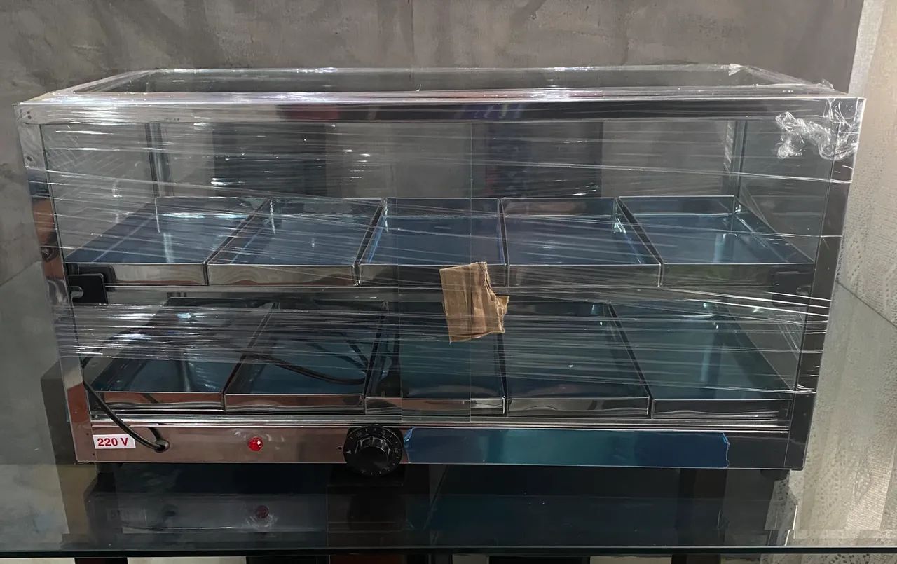 Estufa para salgado direto da fábrica 10 bandejas completa  - Foto 2