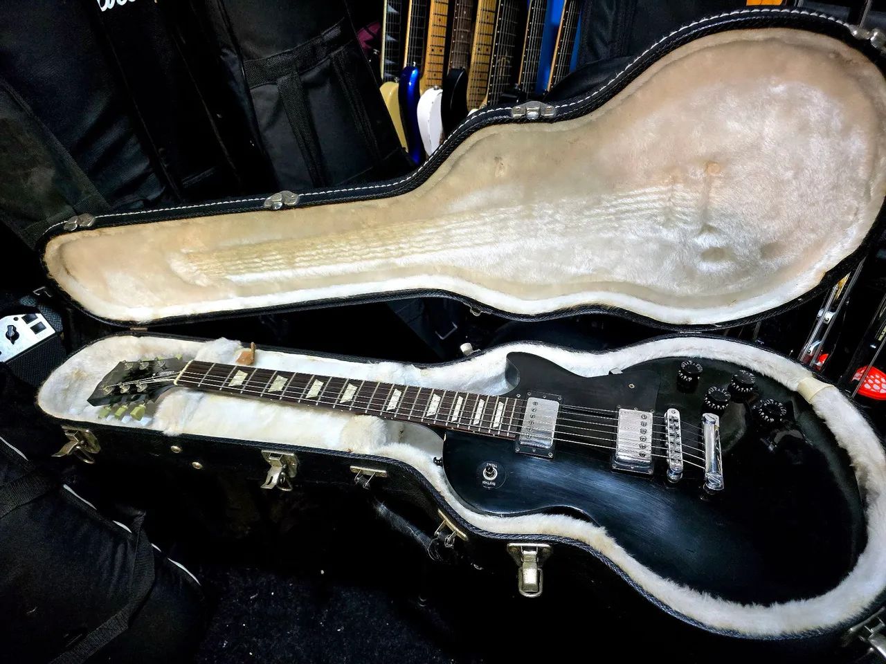 Gibson Les Paul Studio 1995 Ebony エボニー指板 Gibson Les Paul studio black ebony Good Era 1995 /ñ epiphone prs