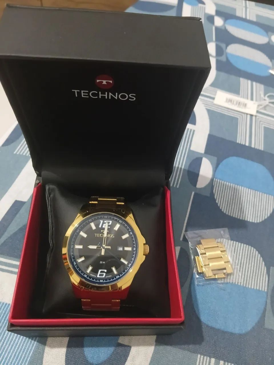 Relógio Technos Original dourado 
