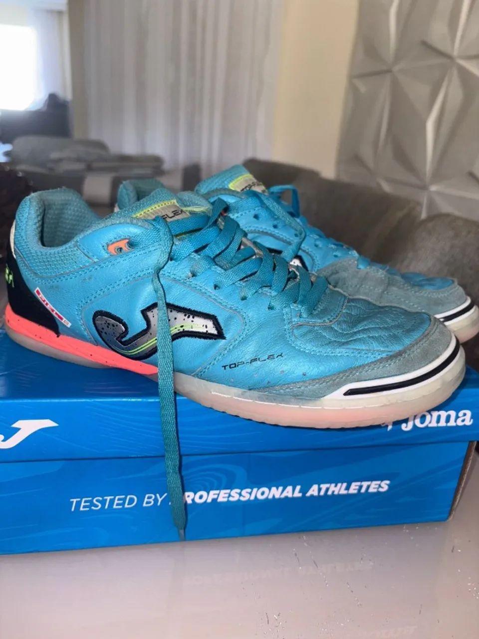 Chuteira Futsal Joma Top Flex Adulto