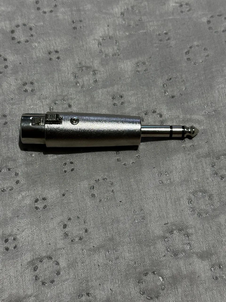 Adaptador de áudio XLR para P10 - Foto 5