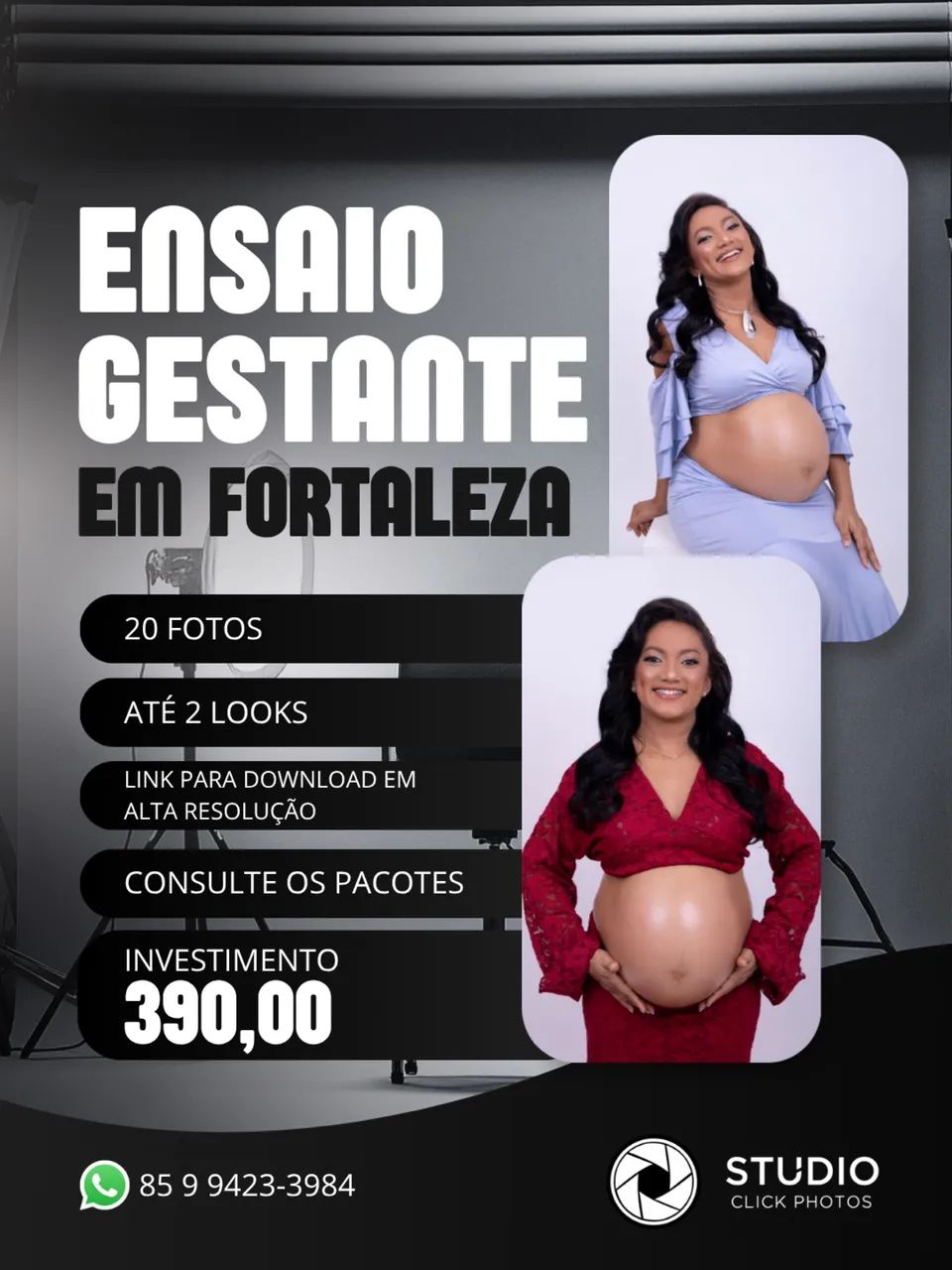 Ensaio de Gestante em Fortaleza 
