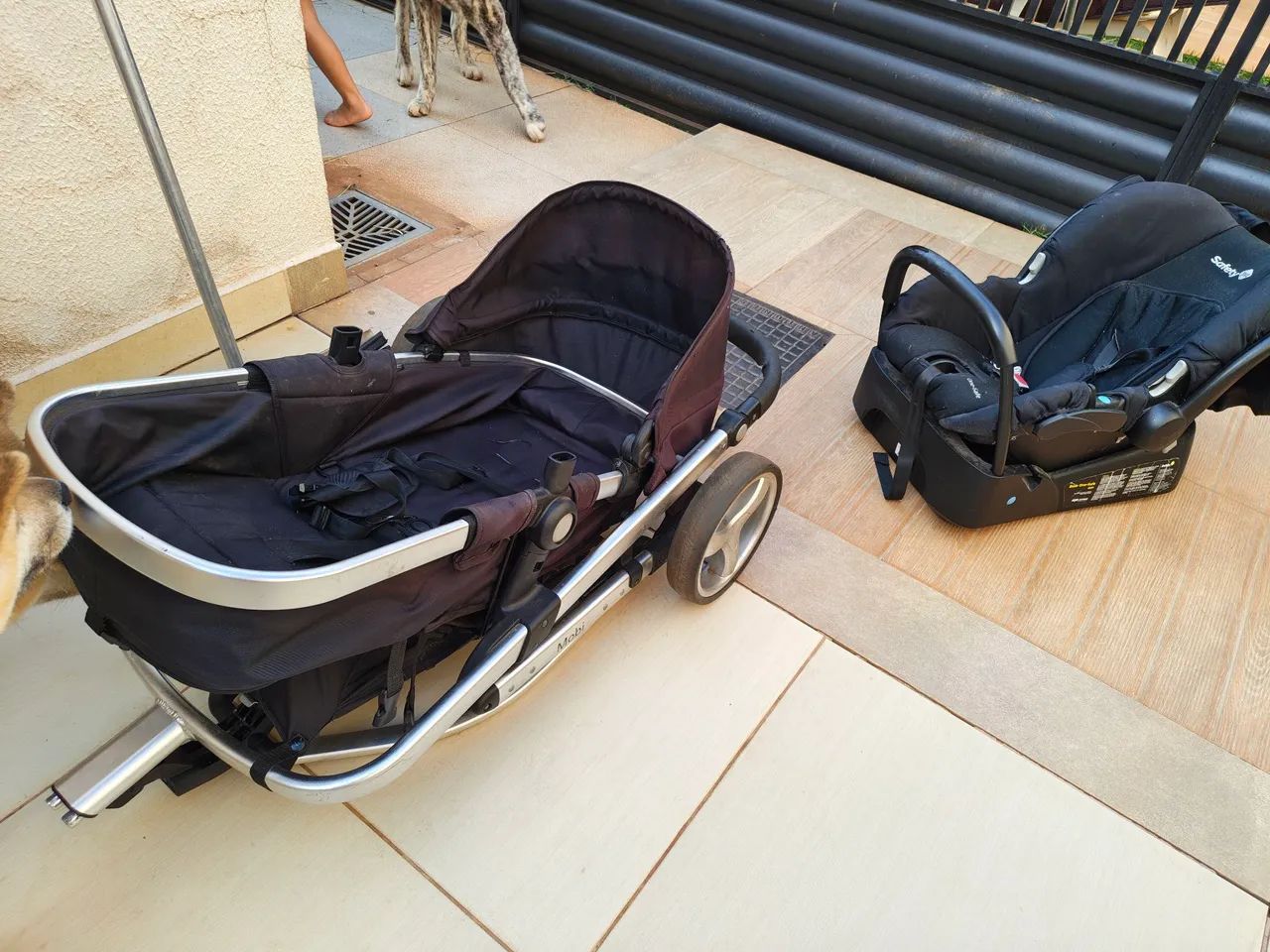 Carinho de bebê e bebê conforto kit  - Foto 3