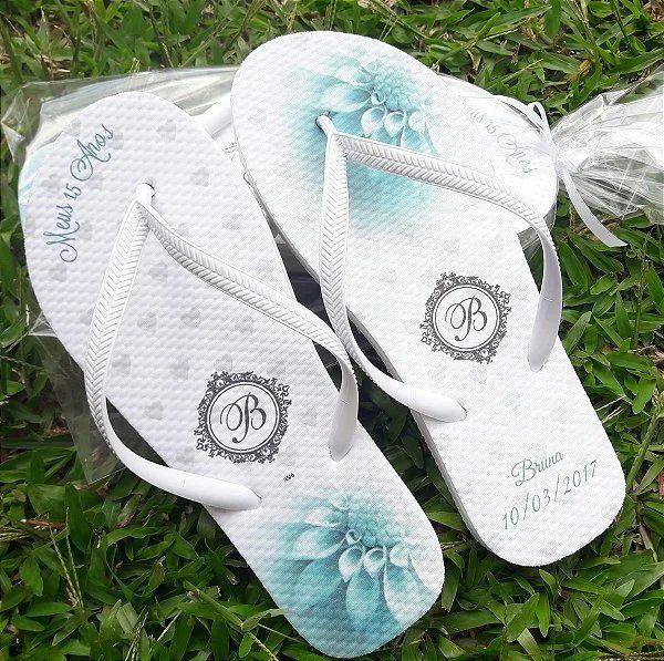 Chinelo personalizada 