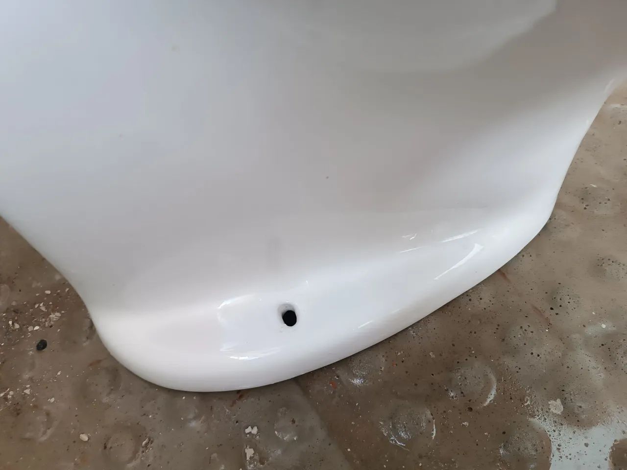 Vaso sanitário simples branco, funcionando perfeitamente. - Foto 2