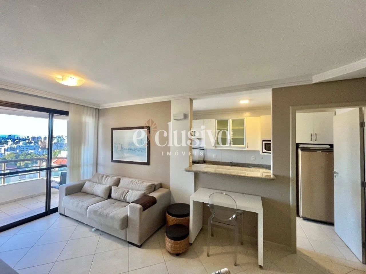 Apartamento 2 dormitórios com vista mar no Bom Abrigo - Foto 4