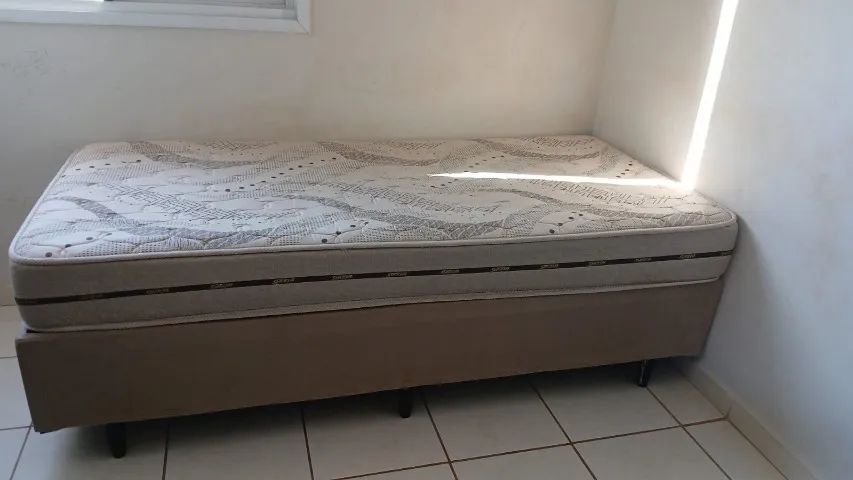 Cama box solteiro - novinha  - Foto 3