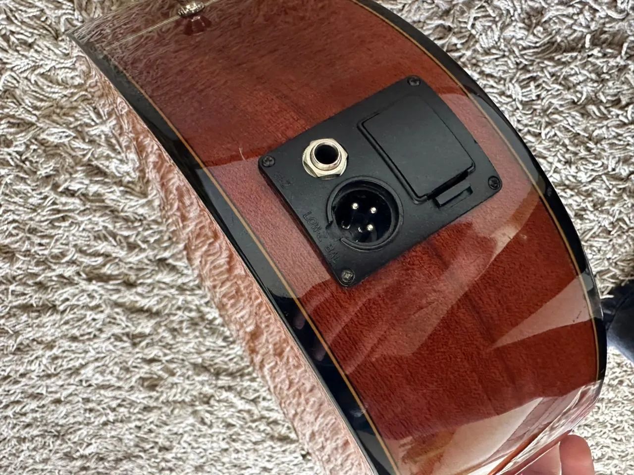violão elétrico nylon washburn C5CE - Foto 5