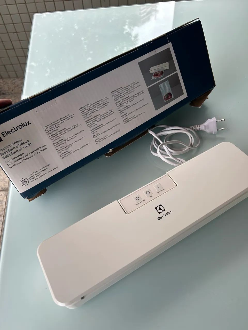 Seladora a vácuo Electrolux 