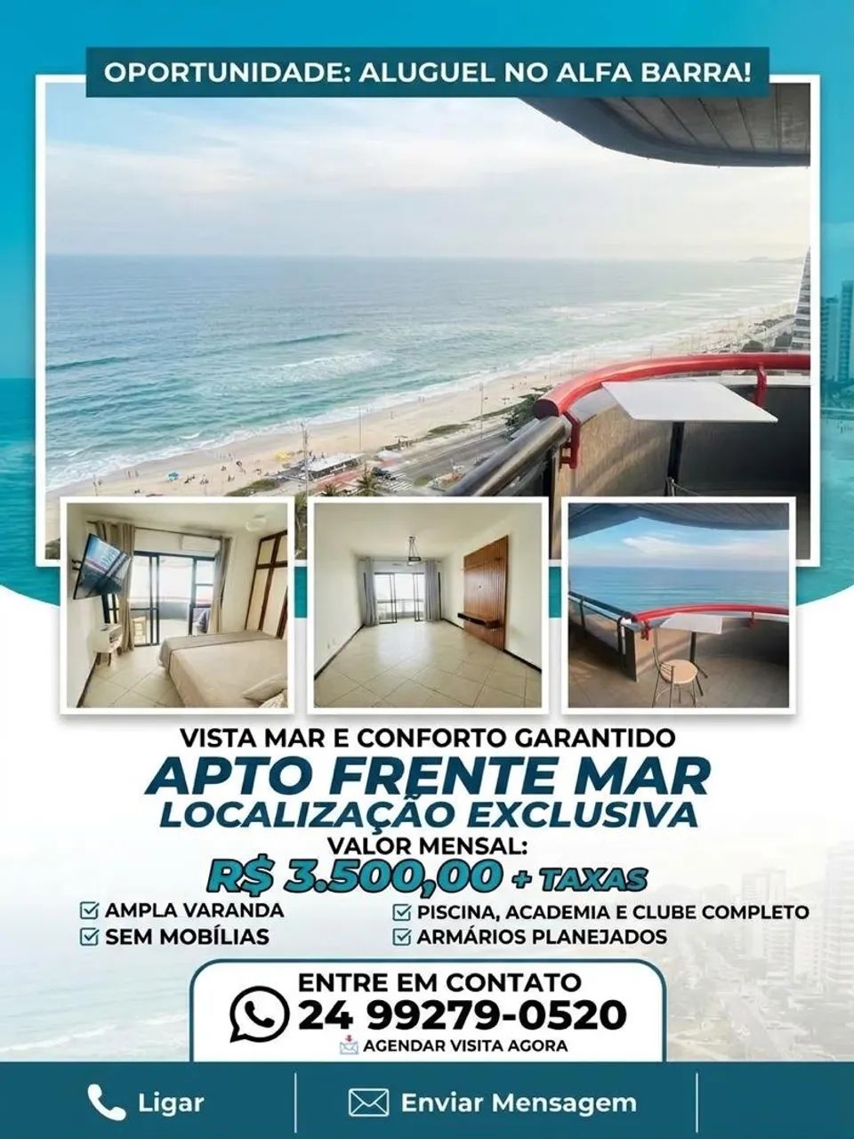 Alfa Barra frente mar 