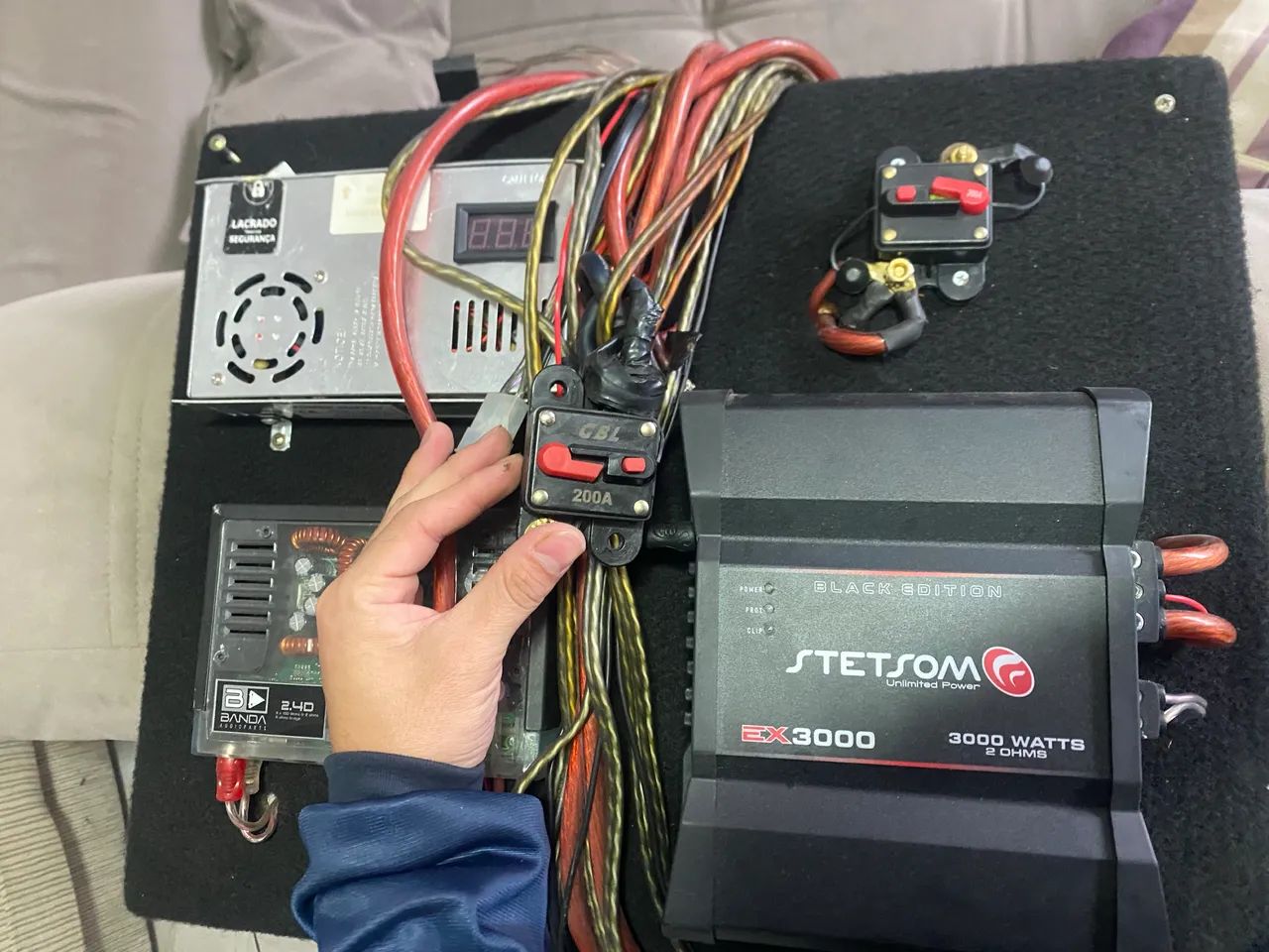 Caixa de Som Automotivo Completa - Buster
