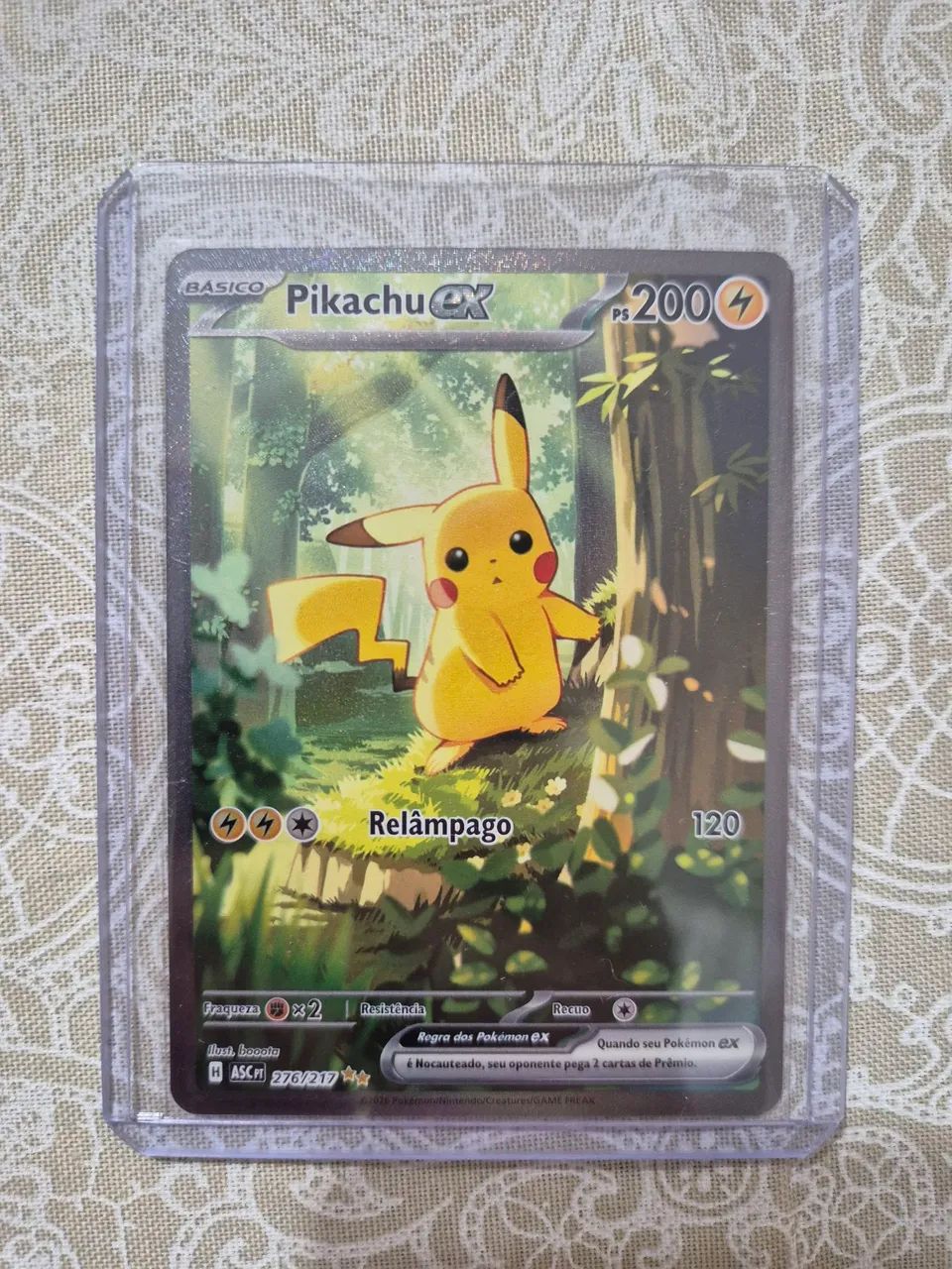 Pikachu Ex 276/217 NM - Hobbies e coleções - Tramandaí 1537566243